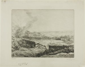 Engporten af Alphonse Legros