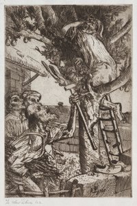 Pæretyven, nr. 1 af Alphonse Legros