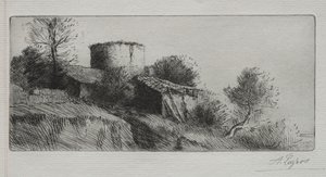 Duetårnet af Alphonse Legros