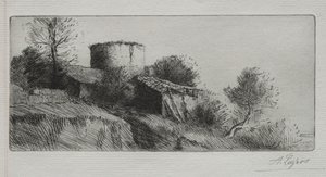 Duetårnet. af Alphonse Legros
