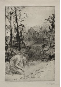 Den fortabte søn 2. plade. af Alphonse Legros