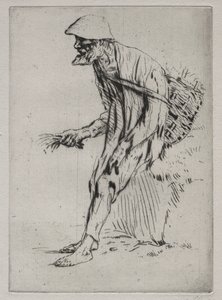 Den røde pimpernel-sælger af Alphonse Legros