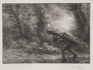Tilbage til hytten af Alphonse Legros