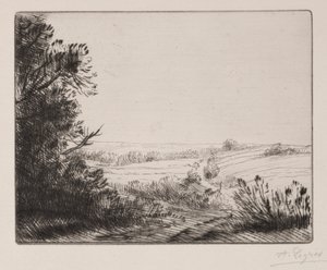 Vejen til Horville af Alphonse Legros