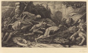 The Triumph of Death: Battle The Triumph of Death: The Battle. af Alphonse Legros