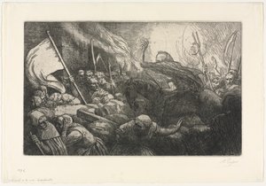 Dødens triumf: proklamationen af Alphonse Legros