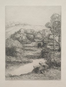 Vaskehuset af Alphonse Legros