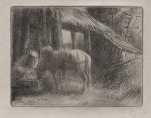Vandingsstedet 2. plade. af Alphonse Legros