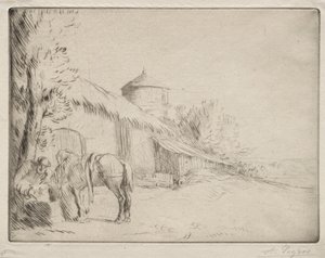 Vandingsstedet 2. plade. af Alphonse Legros