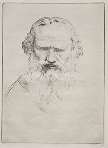 Tolstoj af Alphonse Legros