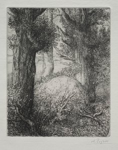 Galliske gravhøje af Alphonse Legros