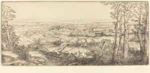 Dal i Bourgogne af Alphonse Legros