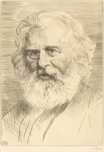W H. Longfellow, 1. plade. af Alphonse Legros