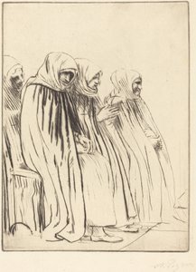 Kvinder i Bruxelles Kvinder i Brugge. af Alphonse Legros