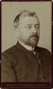Portræt af Gustave Eiffel 1832-1923, ca. 1886-1890.
