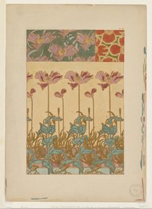 Dokumenter Decoratifs: Orientalske valmuer af Alphonse Mucha