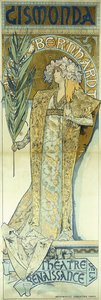 Gismonda, ca. 1894 af Alphonse Mucha
