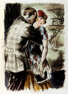 Illustration af alphonse Mucha til bogen 