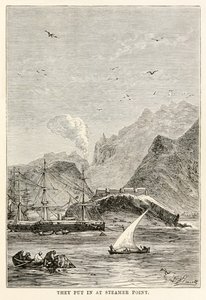 De satte ind på Steamer Point, fra 