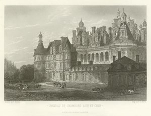 Chateau de Chambord-Loir-et-Cher af Alphonse Marie de Neuville