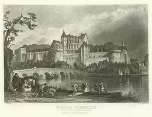 Slottet i Amboise af Alphonse Marie de Neuville