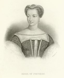Diana af Poitiers af Alphonse Marie de Neuville