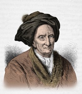 Portræt af Bernard Le Bouyer de Fontenelle (Gravering) af Alphonse Marie de Neuville