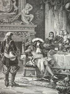 Vilhelm 3. af Oranien Nassau hører om Ludvig 14.