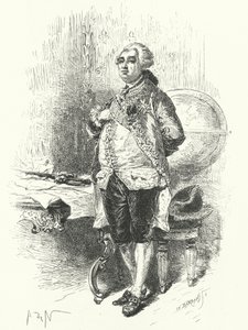 Kong Ludvig XVI af Frankrig af Alphonse Marie de after Neuville
