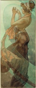 Abendstern af Alphonse Mucha