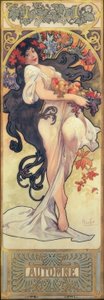 Efterår af Alphonse Mucha