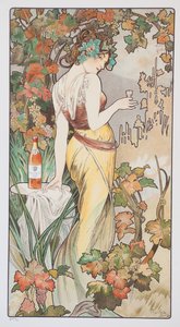 Cognac Bisquit, ca 1899 af Alphonse Mucha