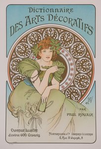 Ordbog for dekorativ kunst, 1902. af Alphonse Mucha