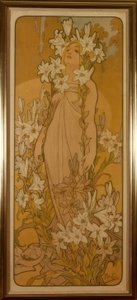 Liljen af Alphonse Mucha