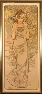 Rosen af Alphonse Mucha