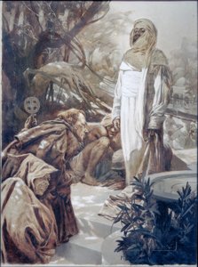 Spaniens historie, illustration af Alphonse Mucha