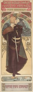 Hamlet, 1899 af Alphonse Mucha