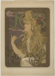 Job, 1896 af Alphonse Mucha
