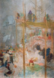 Johann Militsch von Kremsier / Study for Triptych v. A. Mucha af Alphonse Mucha