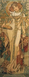 Efterår af Alphonse Mucha