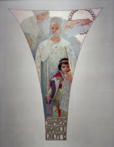Moderlig visdom - Eliska Premyslovna af Alphonse Mucha