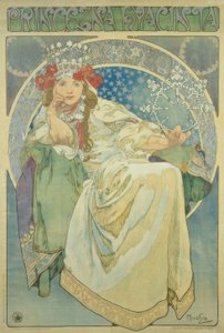 Prinsesse Hyacint af Alphonse Mucha