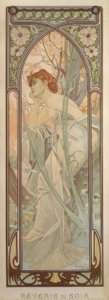 Aftendrømmeri af Alphonse Mucha