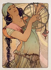 Salome, 1897. af Alphonse Mucha