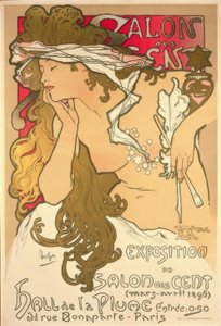 Salon des Cent af Alphonse Mucha