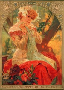 Sarah Bernhardt af Alphonse Mucha