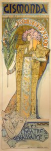 Sarah Bernhardt af Alphonse Mucha