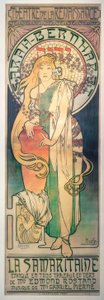 Sarah Bernhardt - Samaritaneren af Alphonse Mucha