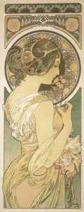 Cowslip af Alphonse Mucha