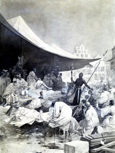 Korset, c1900-1939 af Alphonse Mucha